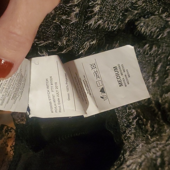 Rubie's Wild 'n Witchy Patchwork Witch Child Sz. M (5-7 yrs old) Costume - Picture 10 of 13